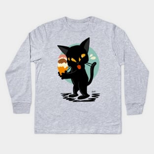 Ice cream Kids Long Sleeve T-Shirt